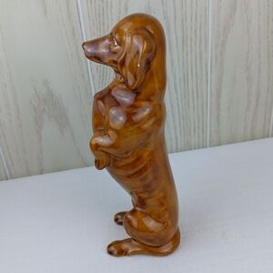 Vintage | Accents | Dachshund Porcelain Figurine Dog Figurine Dog